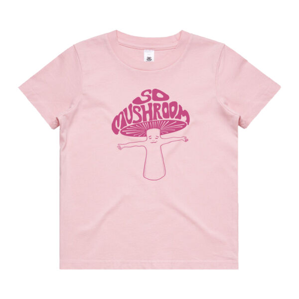 So mushroom in pink (youth sizing) Thumbnail