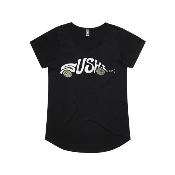 Broccoli baby (women's scoop neck shirt) 3 Thumbnail